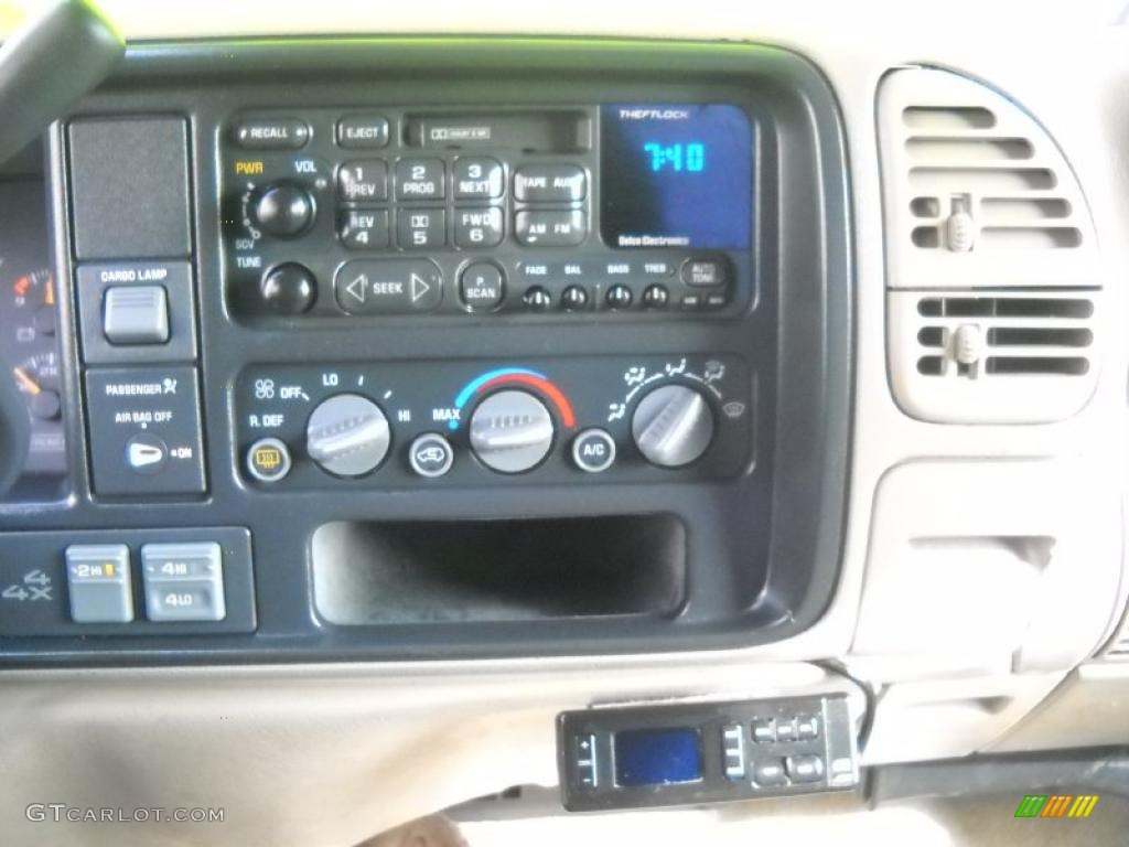 1997 Sierra 1500 SLE Extended Cab 4x4 - Laguna Green Metallic / Neutral photo #21