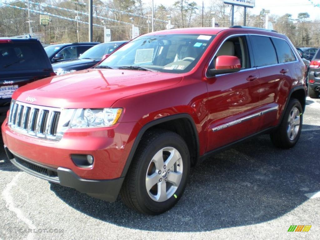 2011 Grand Cherokee Laredo X Package 4x4 - Blackberry Pearl / Dark Graystone/Medium Graystone photo #1