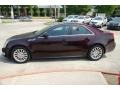 Black Cherry 2010 Cadillac CTS 3.6 Sedan Exterior