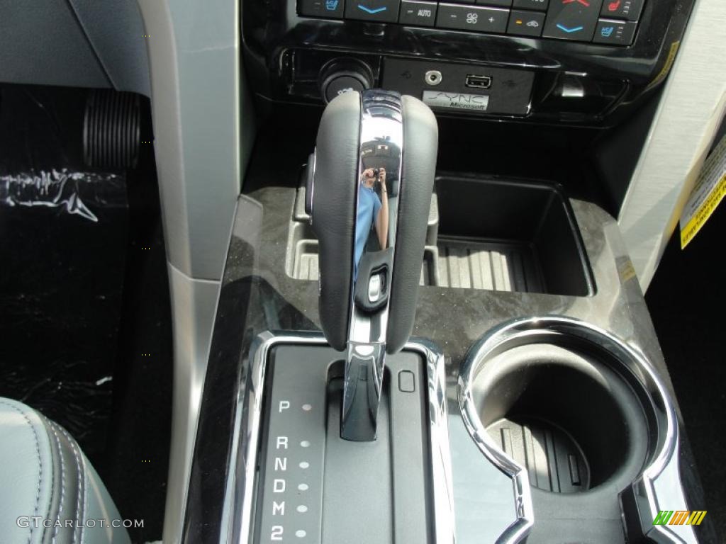 2011 Ford F150 Platinum SuperCrew 4x4 6 Speed Automatic Transmission Photo #47258546