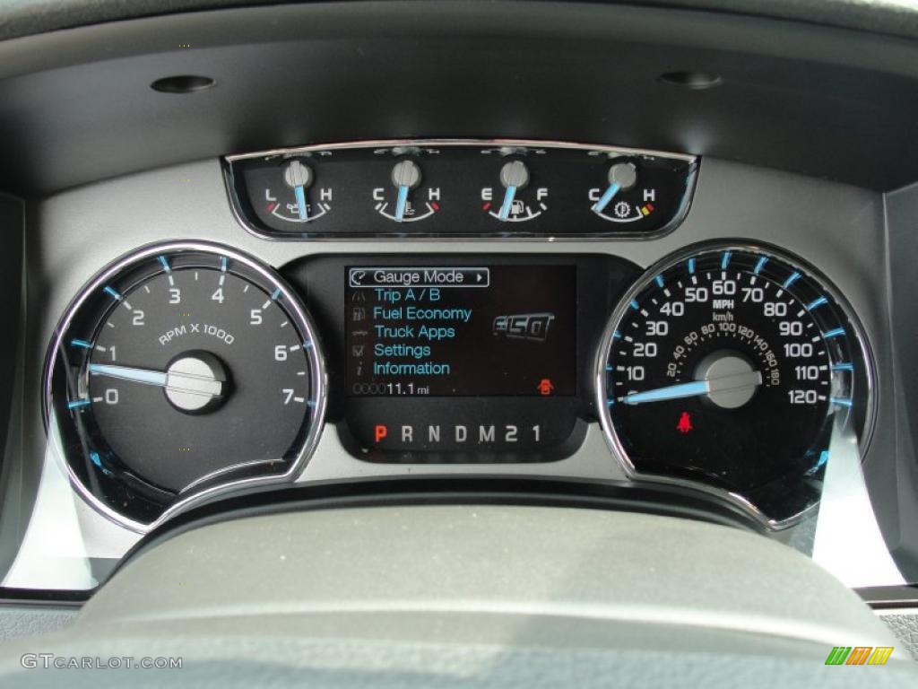 2011 Ford F150 Platinum SuperCrew 4x4 Gauges Photo #47258609
