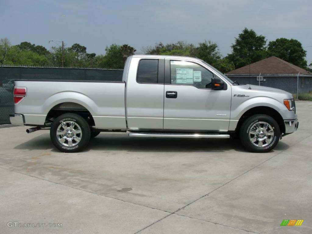 Ingot Silver Metallic 2011 Ford F150 XLT SuperCab Exterior Photo #47258669