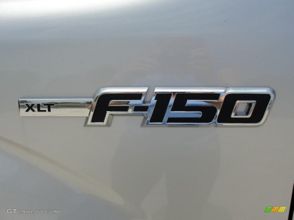 2011 F150 XLT SuperCab - Ingot Silver Metallic / Steel Gray photo #12