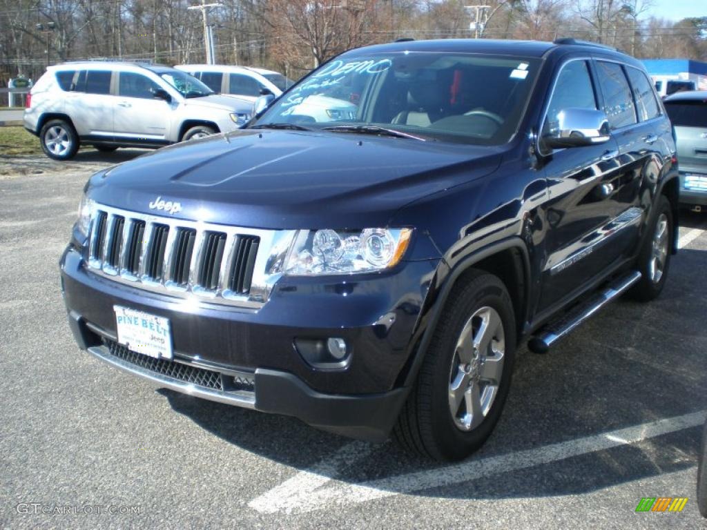 2011 Grand Cherokee Limited 4x4 - Blackberry Pearl / Black photo #1