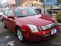 2009 Redfire Metallic Ford Fusion SE V6  photo #3