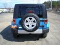 2010 Surf Blue Pearl Jeep Wrangler Unlimited Sahara 4x4  photo #6