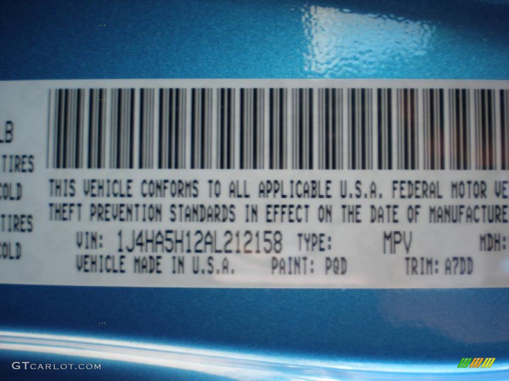 2010 Wrangler Unlimited Sahara 4x4 - Surf Blue Pearl / Dark Slate Gray/Medium Slate Gray photo #14