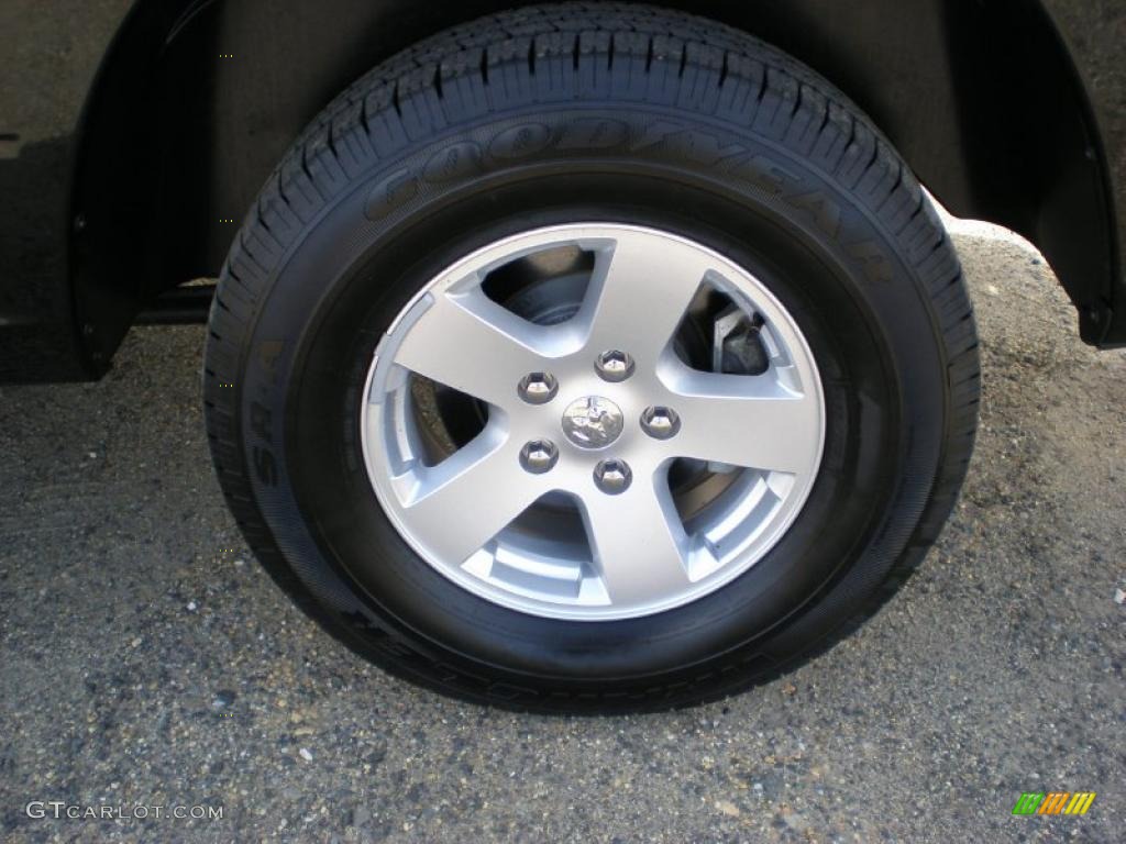 2010 Ram 1500 SLT Quad Cab 4x4 - Brilliant Black Crystal Pearl / Dark Slate/Medium Graystone photo #9