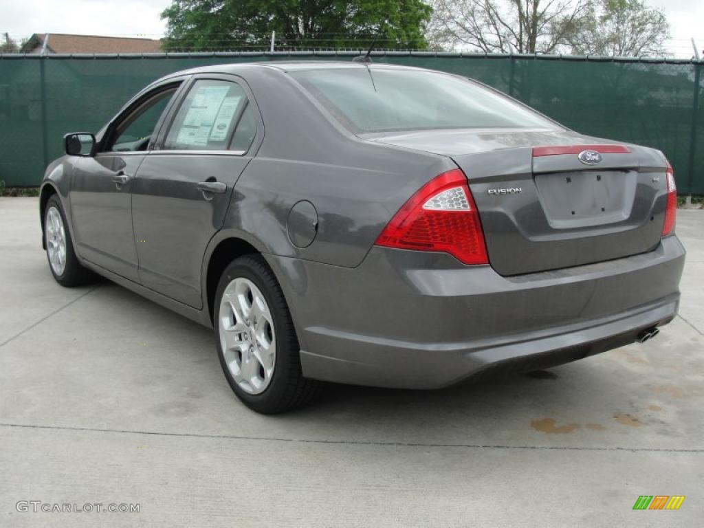 2011 Fusion SE - Sterling Grey Metallic / Charcoal Black photo #5