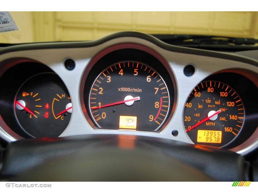 2008 Nissan 350Z Touring Roadster Gauges Photo #47260454