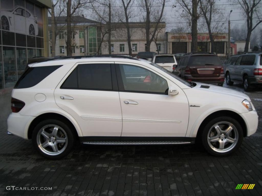 Alabaster White 2007 Mercedes-Benz ML 63 AMG 4Matic Exterior Photo #47260643