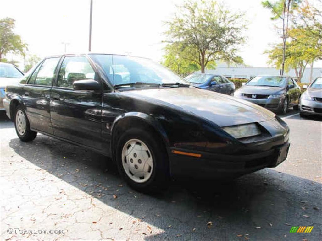 1995 S Series SL Sedan - Black Sapphire Metallic / Gray photo #1