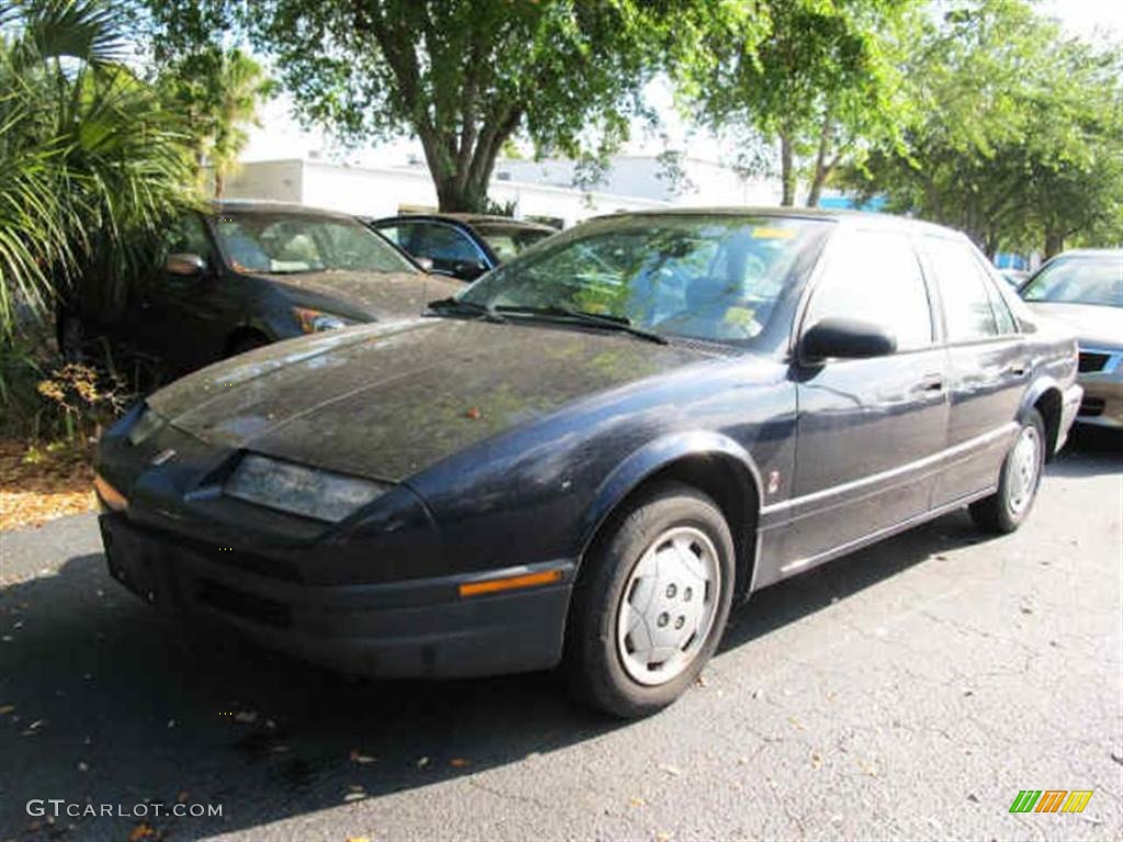 1995 S Series SL Sedan - Black Sapphire Metallic / Gray photo #4