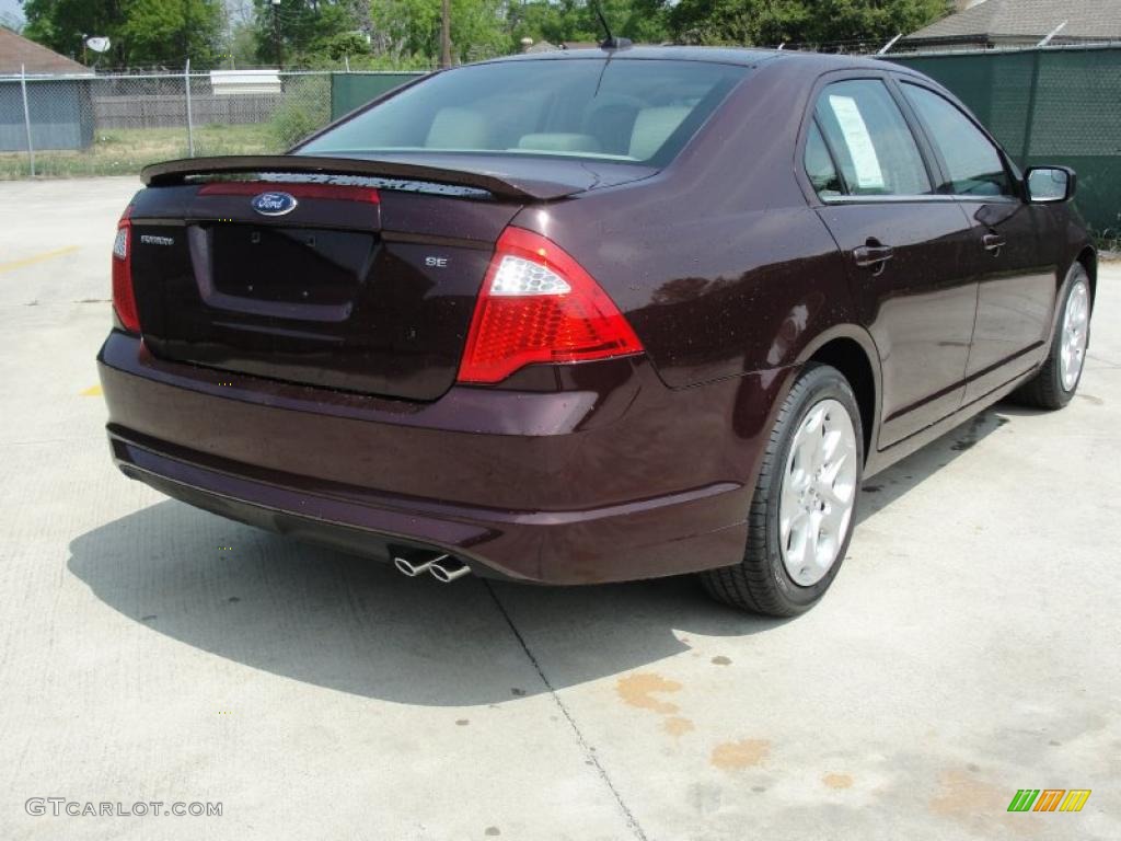 Bordeaux Reserve Metallic 2011 Ford Fusion SE Exterior Photo #47260862