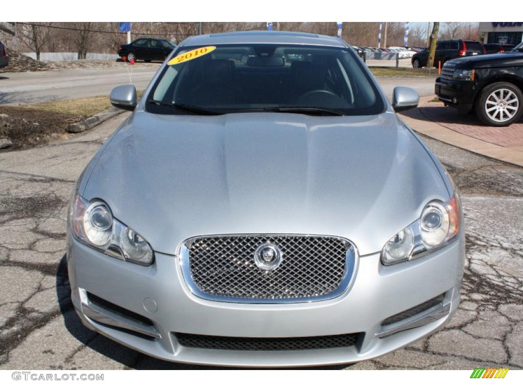 Liquid Silver Metallic 2010 Jaguar XF Premium Sport Sedan Exterior Photo #47260868