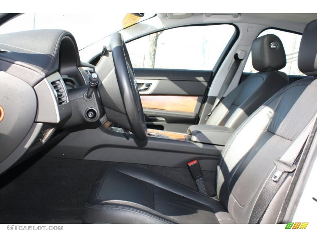 Warm Charcoal Interior 2010 Jaguar XF Premium Sport Sedan Photo #47260997