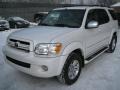 Super White 2007 Toyota Sequoia Limited 4WD Exterior