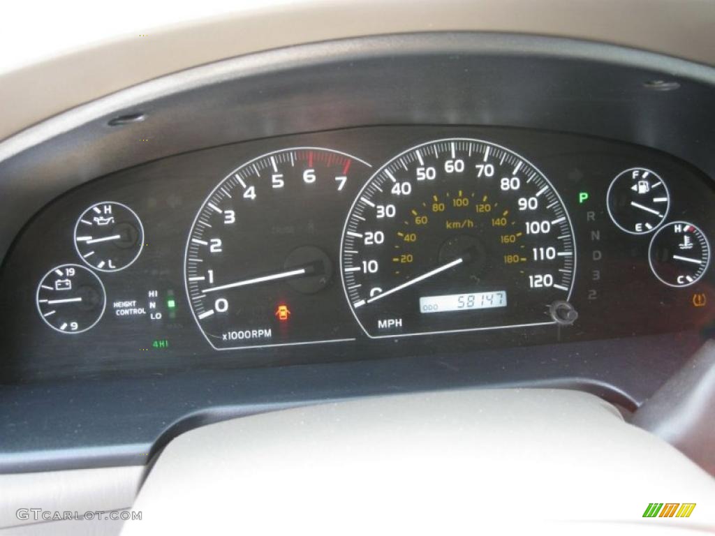 2007 Toyota Sequoia Limited 4WD Gauges Photos