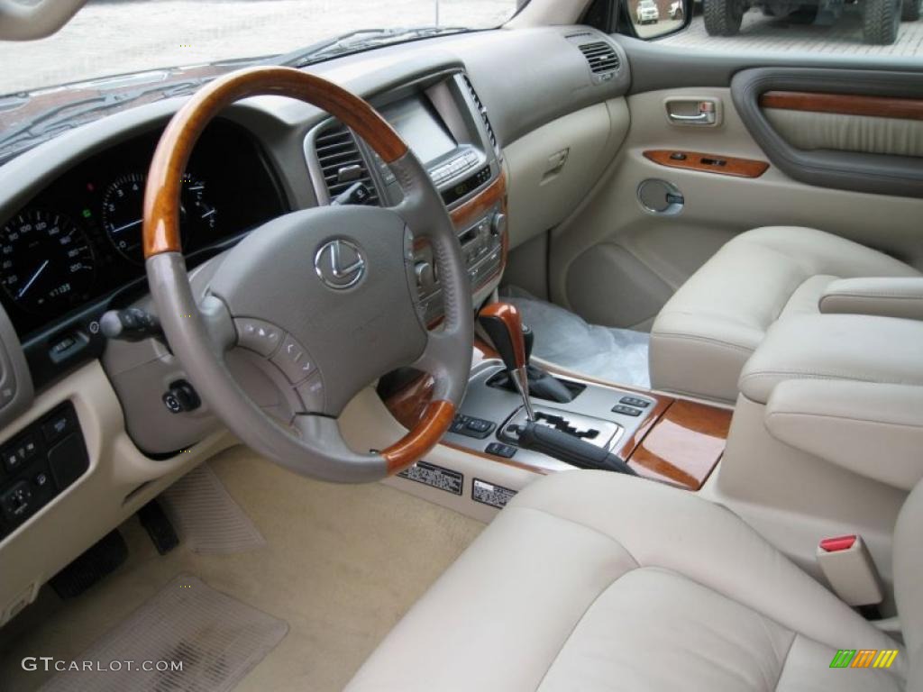 Ivory Interior 2006 Lexus LX 470 Photo #47261573