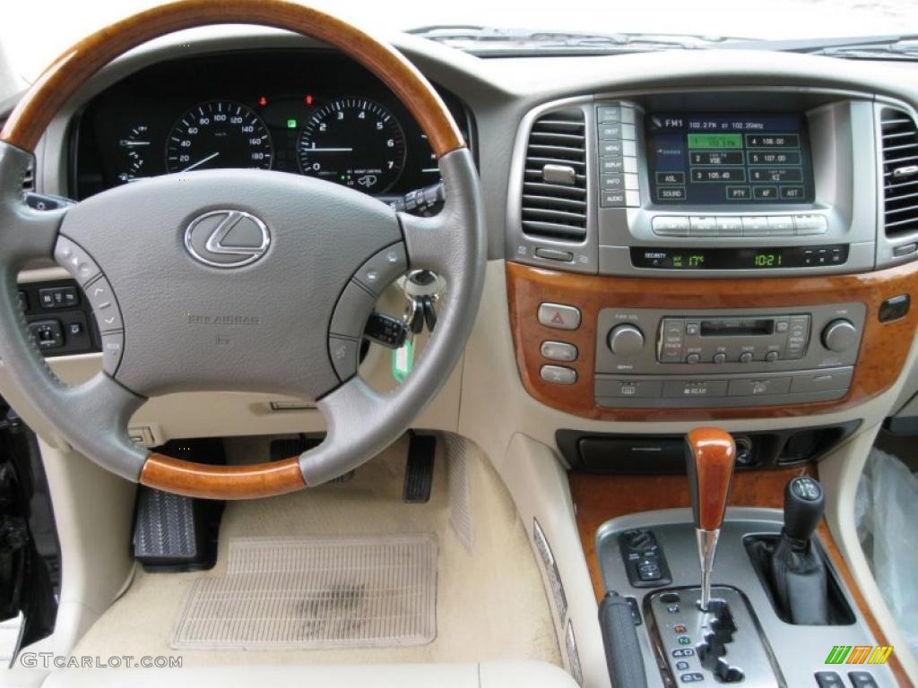 2006 Lexus LX 470 Ivory Dashboard Photo #47261588