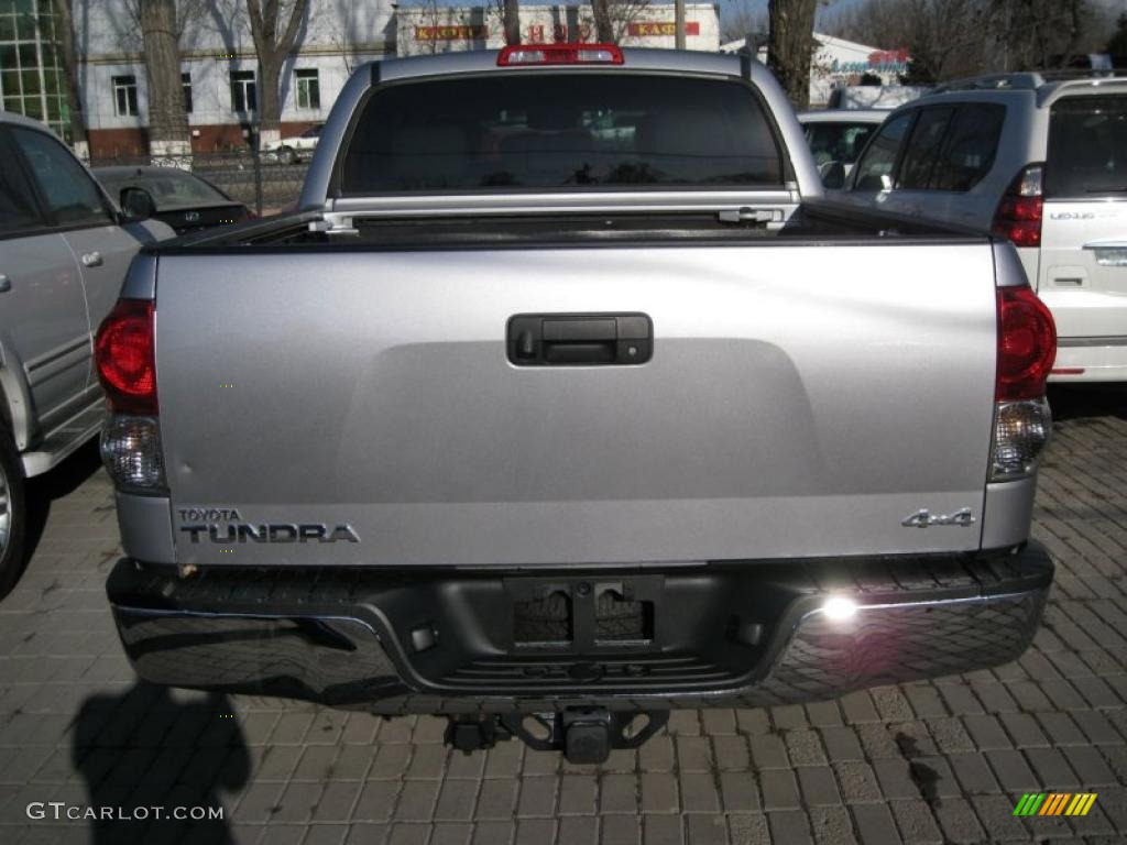 2007 Tundra Limited Double Cab 4x4 - Silver Sky Metallic / Graphite Gray photo #4