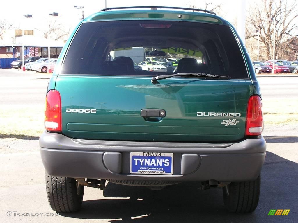 2003 Durango SXT 4x4 - Timberline Green Pearlcoat / Dark Slate Gray photo #3