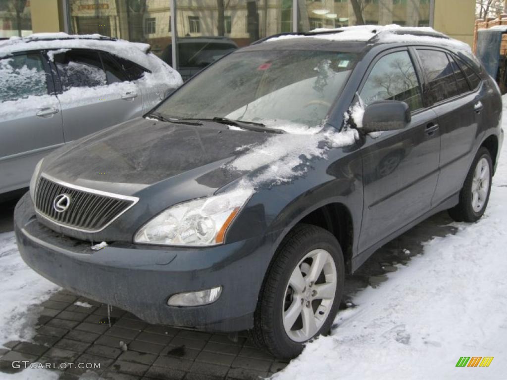 2005 RX 330 AWD - Black Forest Green Pearl / Ivory photo #3