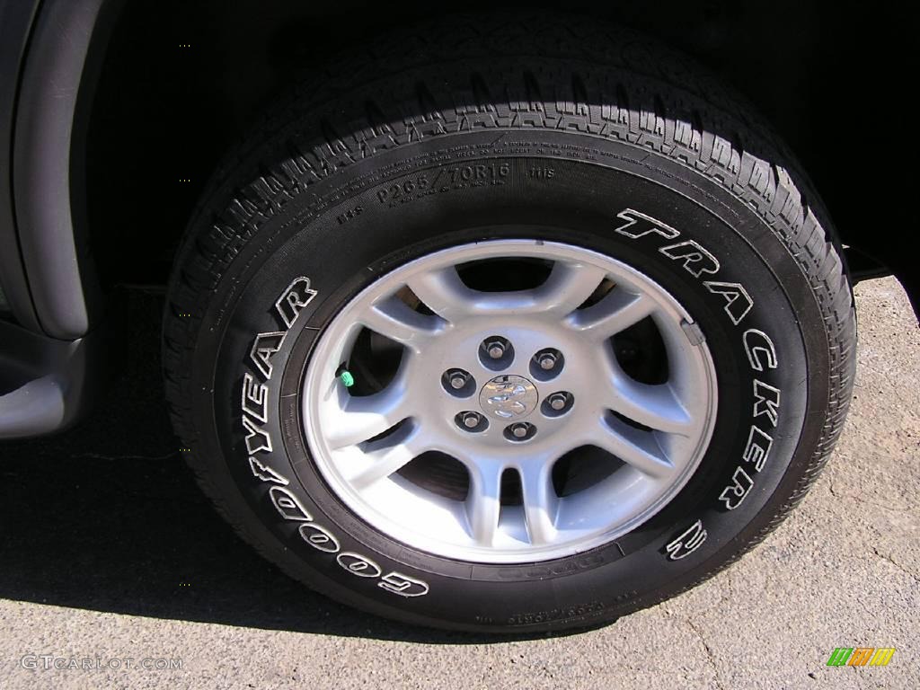 2003 Durango SXT 4x4 - Timberline Green Pearlcoat / Dark Slate Gray photo #15