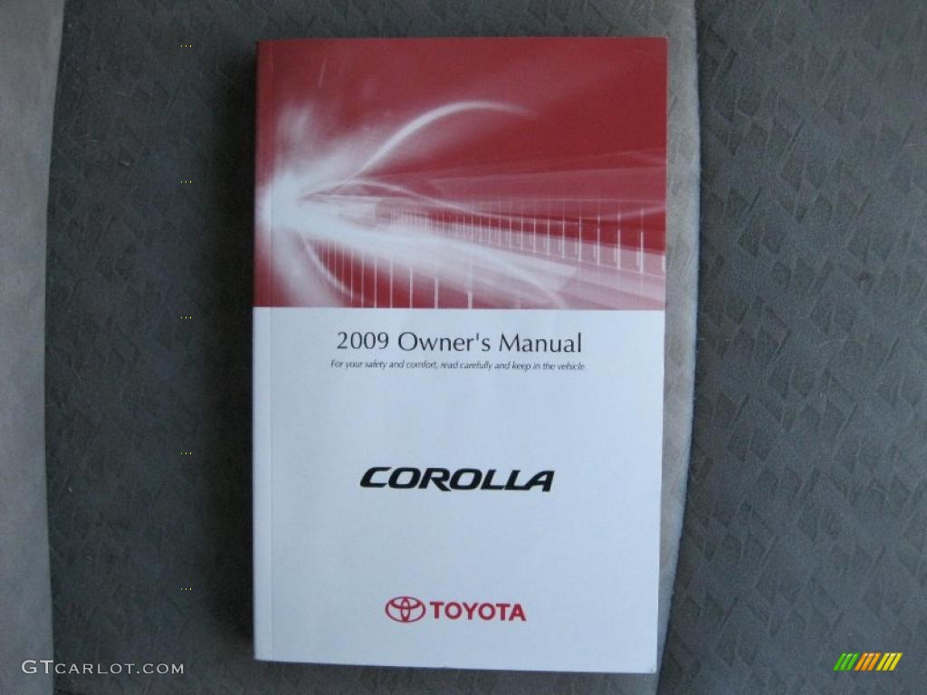 2009 Corolla  - Barcelona Red Metallic / Bisque photo #16