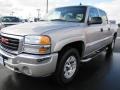 2006 Silver Birch Metallic GMC Sierra 1500 SLT Crew Cab 4x4  photo #3