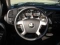 Ebony 2011 Chevrolet Silverado 1500 LT Crew Cab 4x4 Steering Wheel