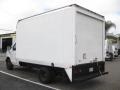 Oxford White 2002 Ford E Series Cutaway E450 Commercial Cargo Van Exterior