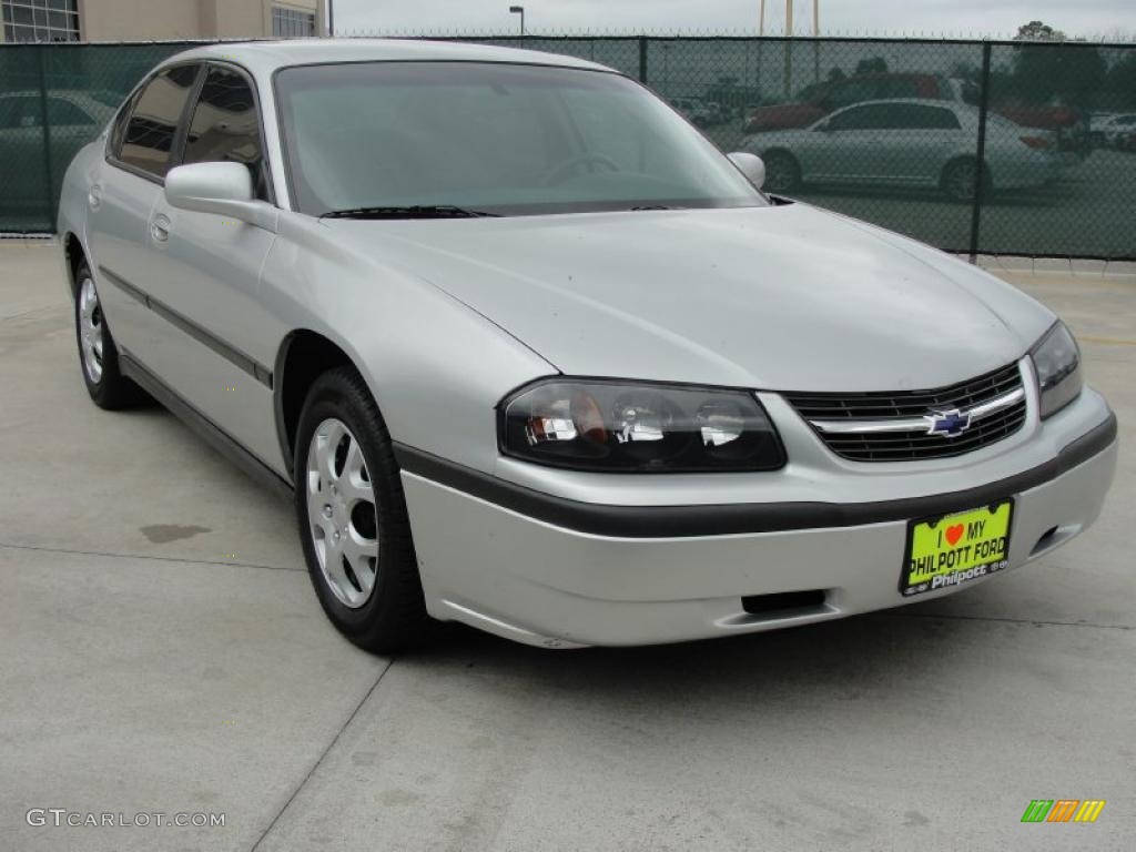 2002 Impala  - Galaxy Silver Metallic / Medium Gray photo #1