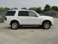 White Platinum Tri-Coat 2010 Ford Explorer Limited Exterior