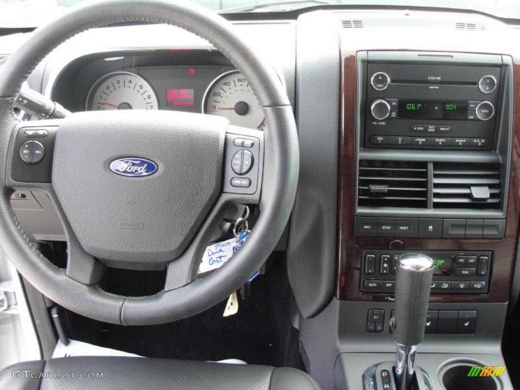 2010 Ford Explorer Limited Black Dashboard Photo #47266955
