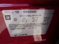 Crystal Red - CTS Sedan Photo No. 19