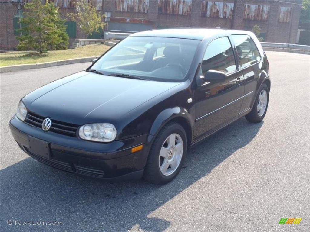 2001 GTI GLS - Black / Black photo #1