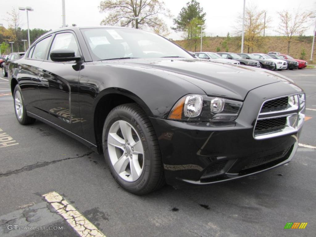 Brilliant Black Crystal Pearl 2011 Dodge Charger SE Exterior Photo #47267282