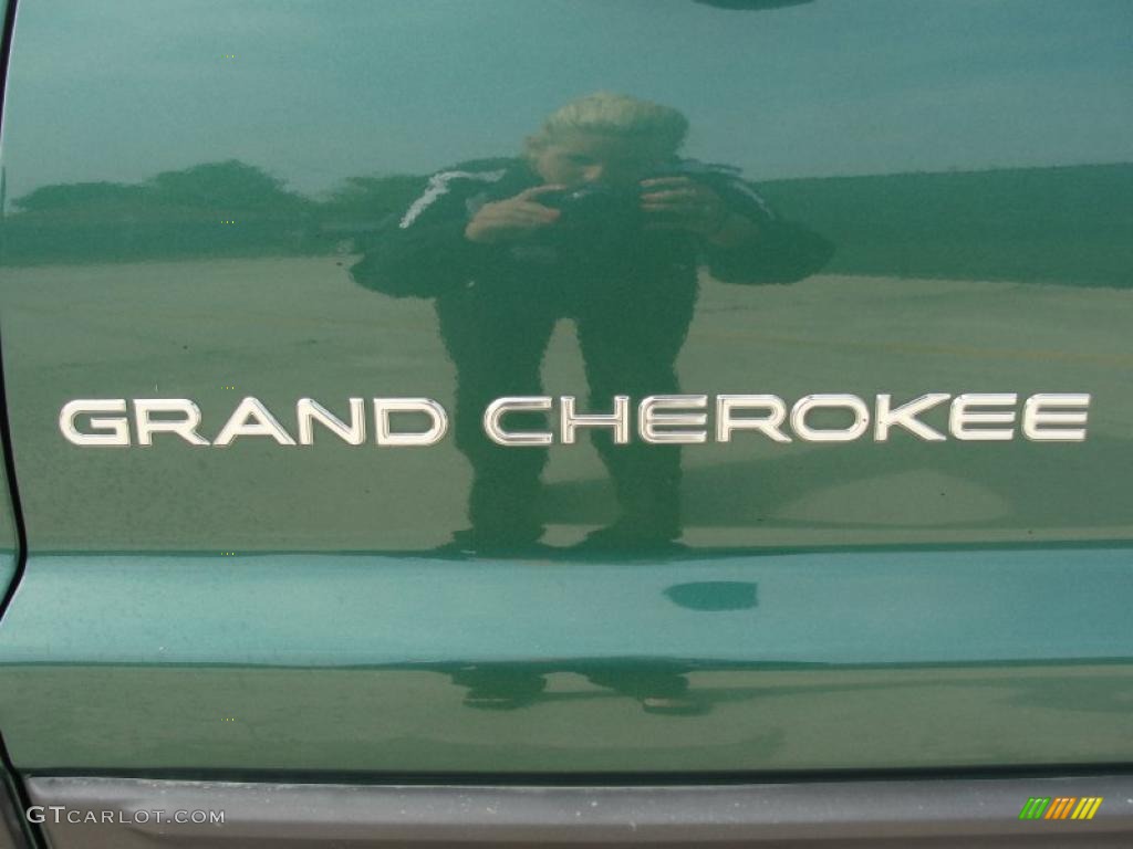 2000 Grand Cherokee Laredo - Shale Green Metallic / Taupe photo #23