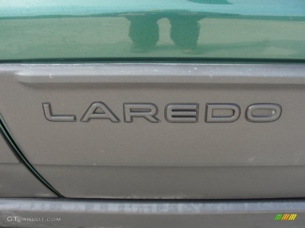 2000 Grand Cherokee Laredo - Shale Green Metallic / Taupe photo #24