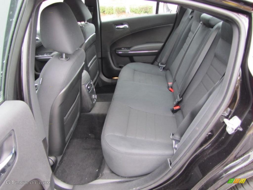 Black Interior 2011 Dodge Charger SE Photo #47267531
