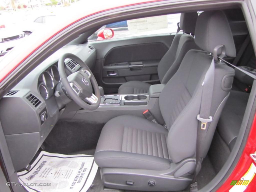 Dark Slate Gray Interior 2011 Dodge Challenger SE Photo #47267714