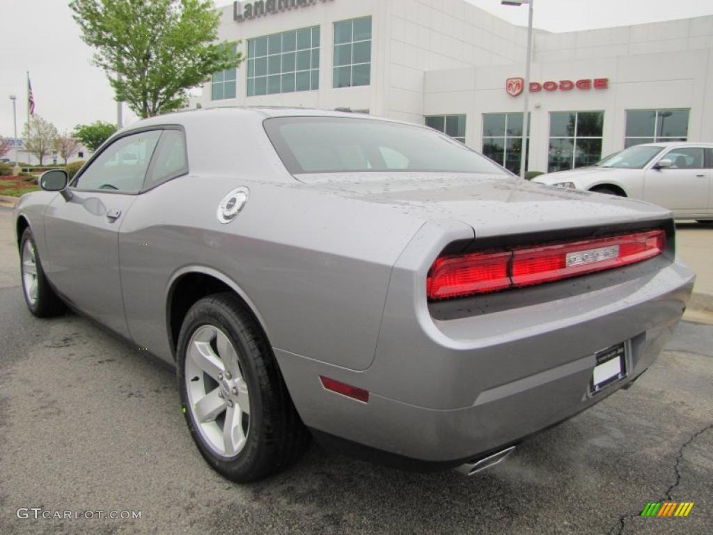 2011 Challenger SE - Billet Metallic / Dark Slate Gray photo #2