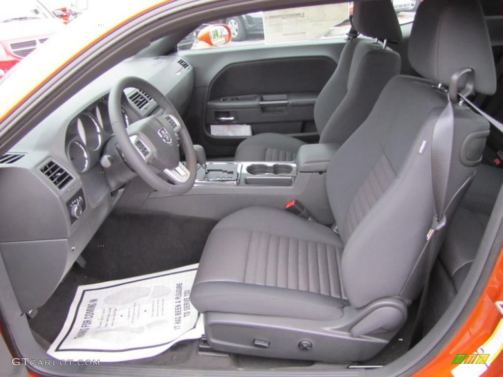 Dark Slate Gray Interior 2011 Dodge Challenger SE Photo #47268074