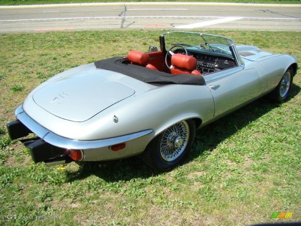 Silver Grey Metallic 1974 Jaguar XKE Series III Exterior Photo #47268239