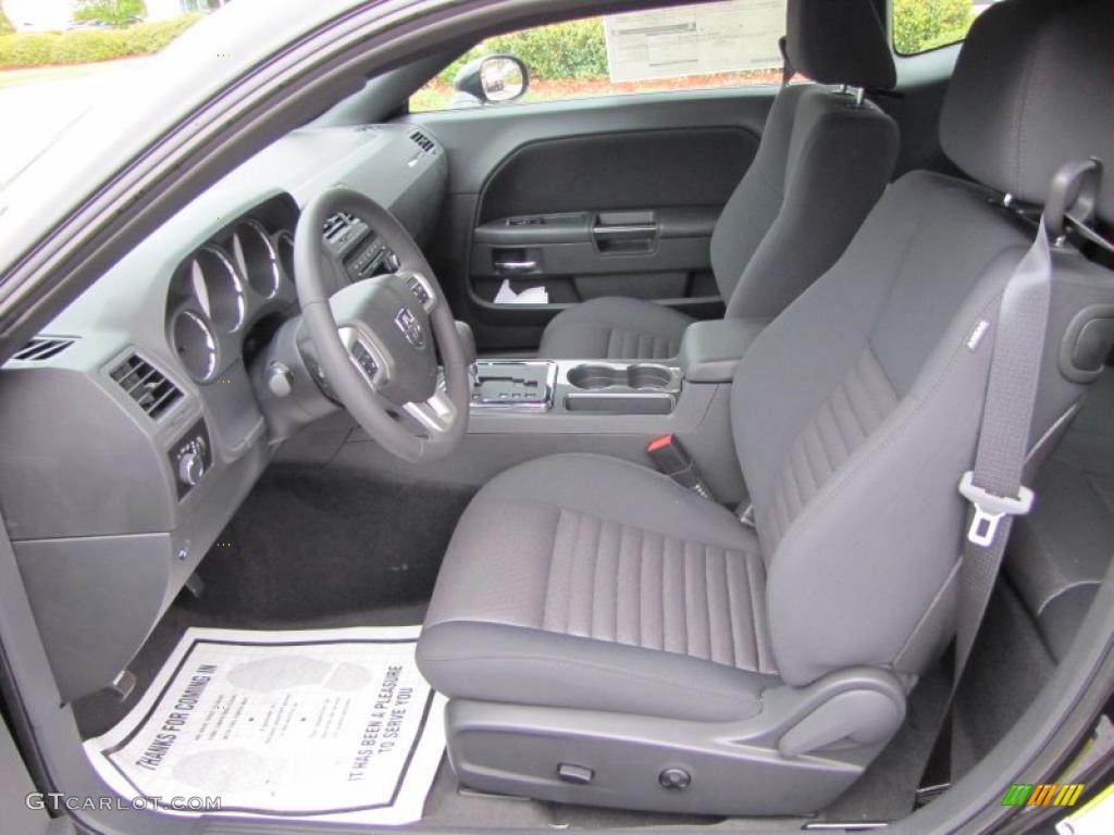 Dark Slate Gray Interior 2011 Dodge Challenger SE Photo #47268251