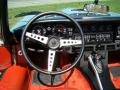 1974 Jaguar XKE Russet Red Interior Steering Wheel Photo