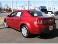 2008 Inferno Red Crystal Pearl Dodge Avenger SE  photo #2