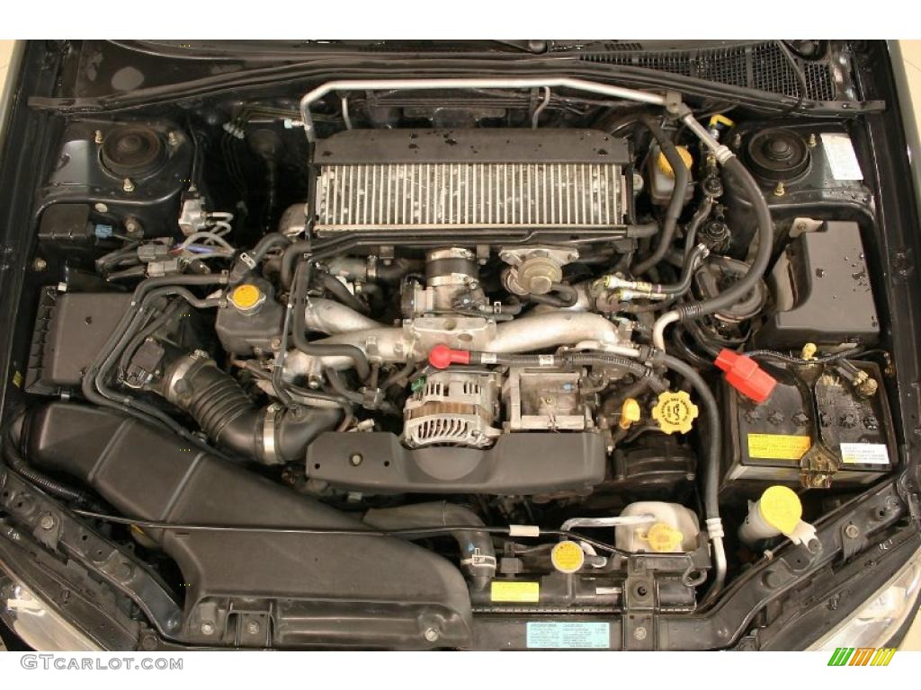 2006 Subaru Impreza WRX Sedan 2.5 Liter Turbocharged DOHC 16-Valve VVT Flat 4 Cylinder Engine Photo #47269184