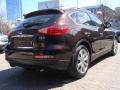 2008 Dark Currant Red Infiniti EX 35 Journey AWD  photo #10